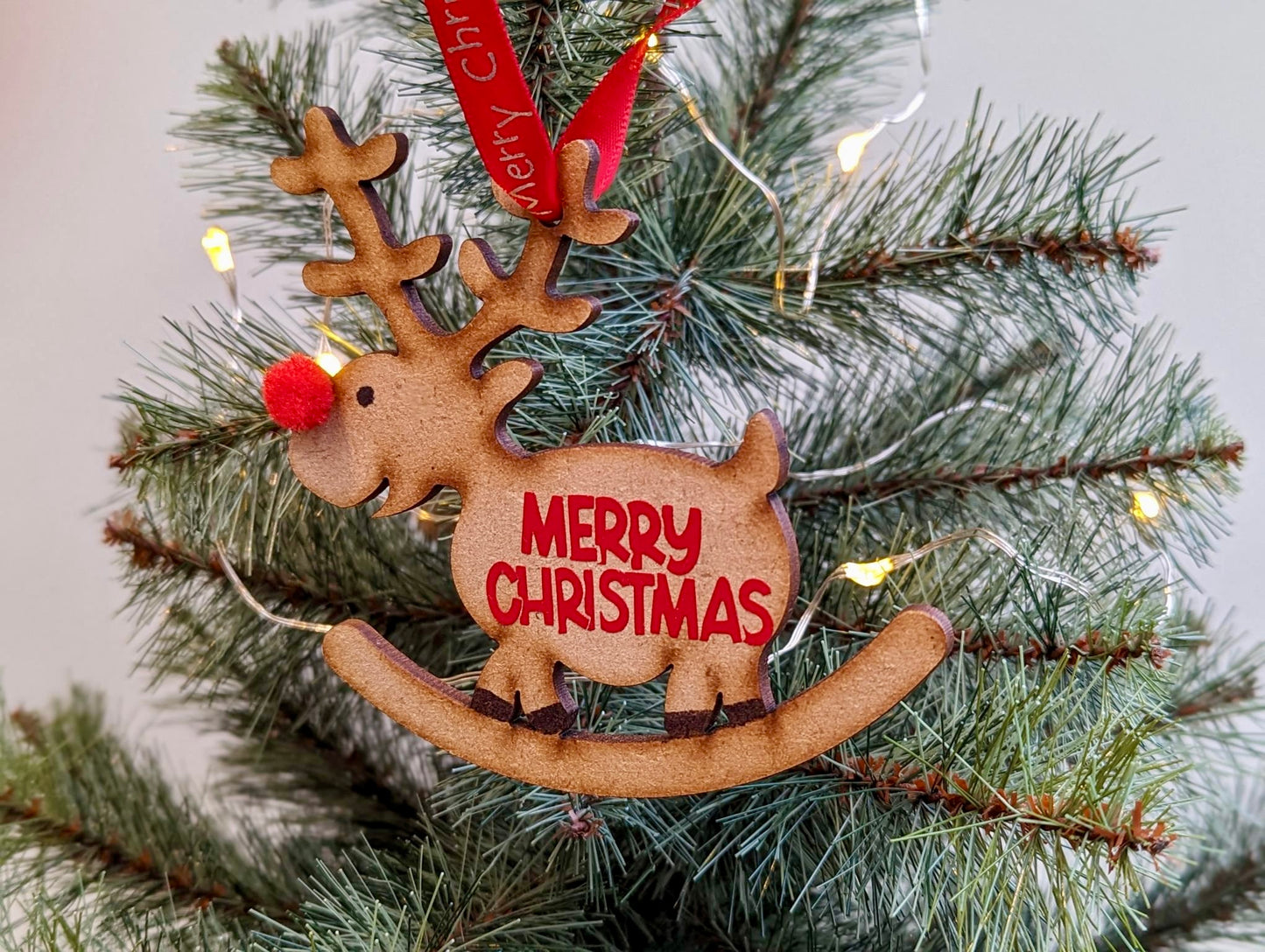Rudolph the red-nosed reindeer Christmas decoration