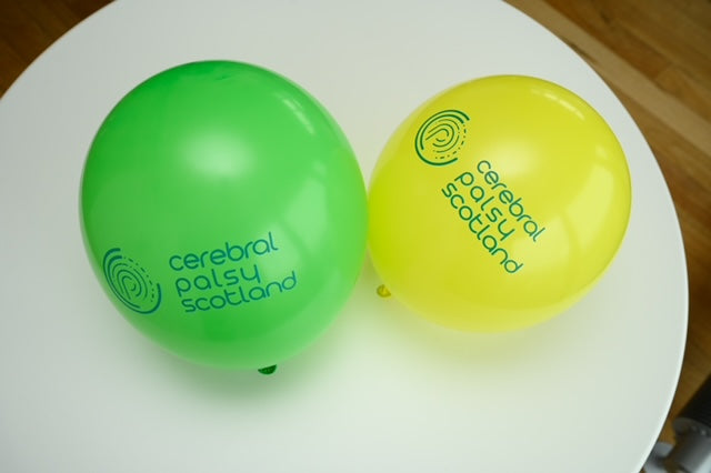 Cerebral Palsy Scotland balloons