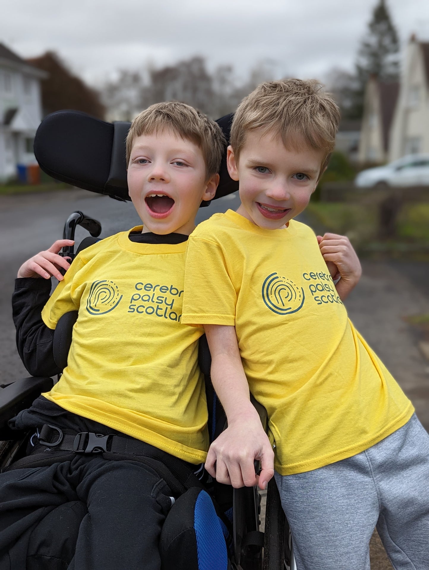 Cerebral Palsy Scotland children’s t-shirt