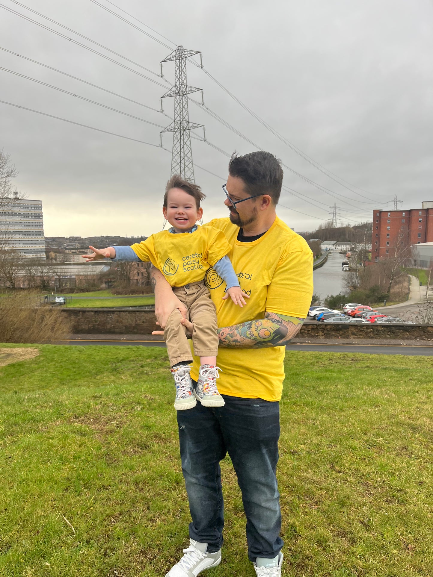 Cerebral Palsy Scotland children’s t-shirt