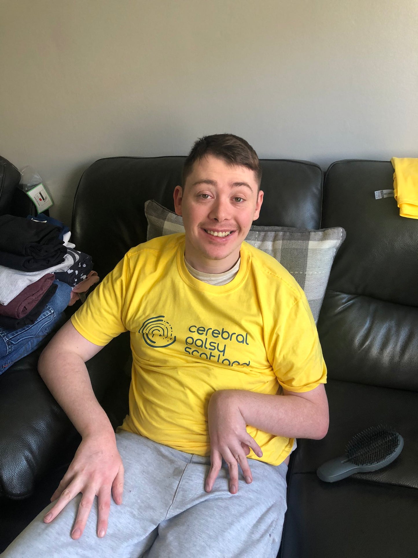 Cerebral Palsy Scotland adult t-shirt